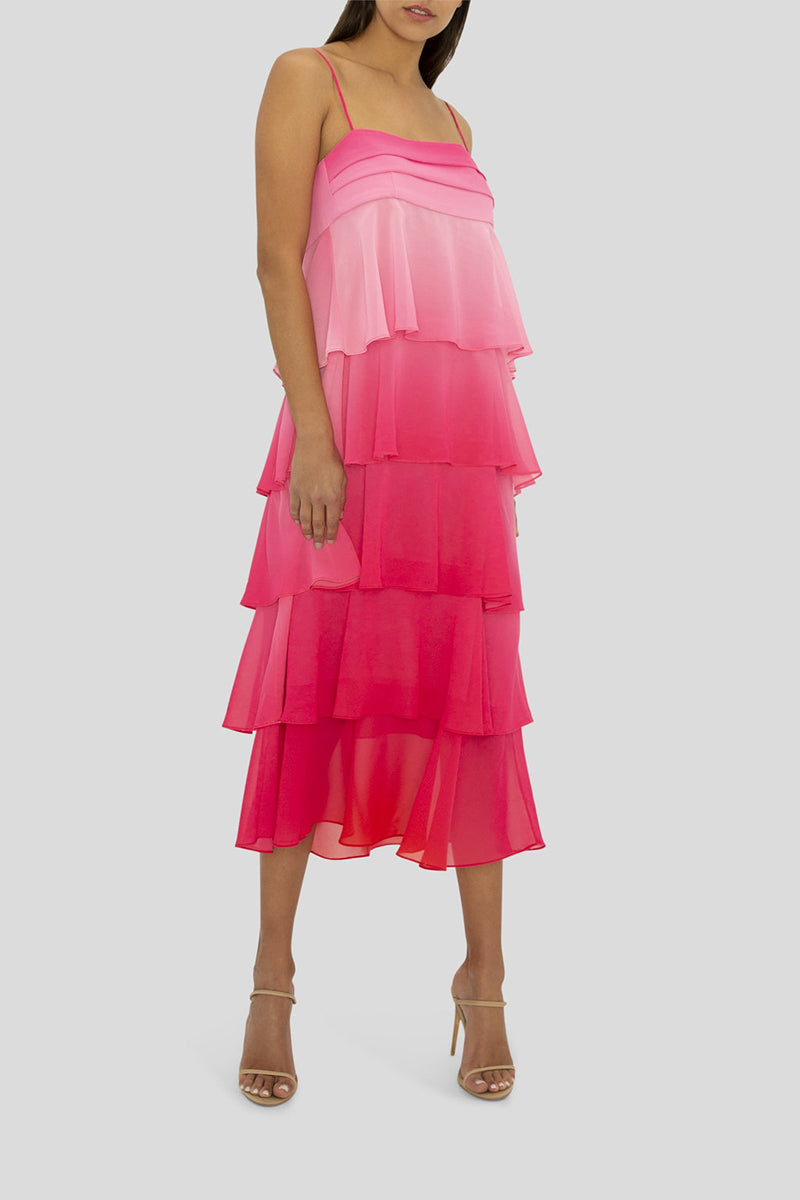 Carla zampatti shop pink dress