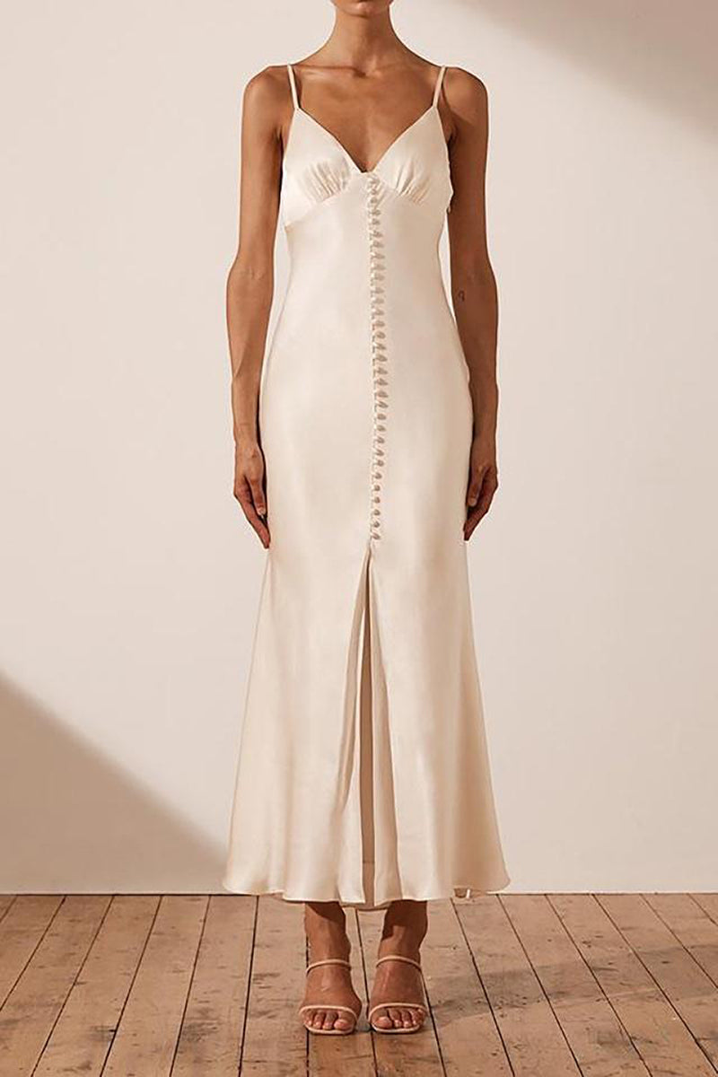 la lune bias slip dress gold Shona Joy La Lune Bias Slip Dress Size 10