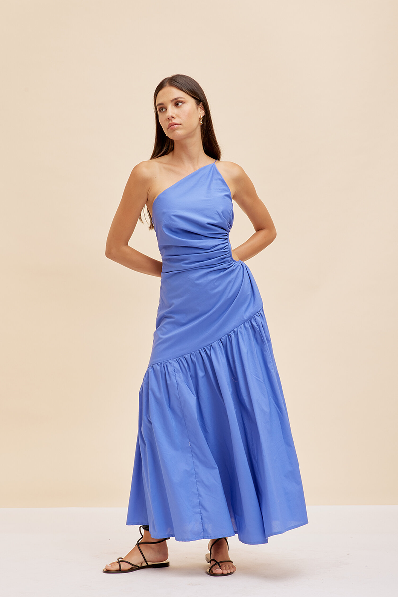 ruby bettina cut out dress Bettina Cut Out Dress in Periwinkle