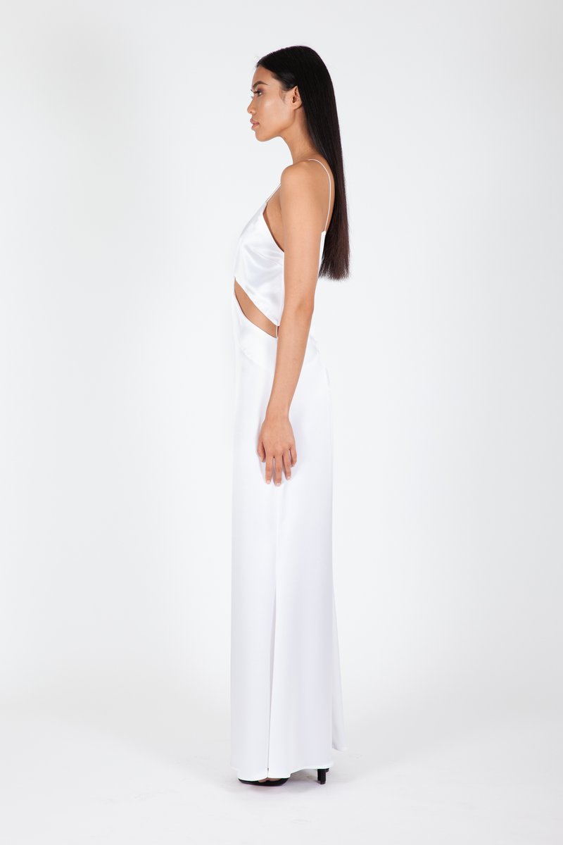 natalie rolt florence mini dress Florence Gown White